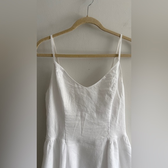 Babaton Technique 100% Linen white princess Dress from Aritzia US6 - Picture 13 of 13